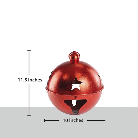 Member's Mark Jingle Bell Décor, Set of 3 - Picture 6 of 7